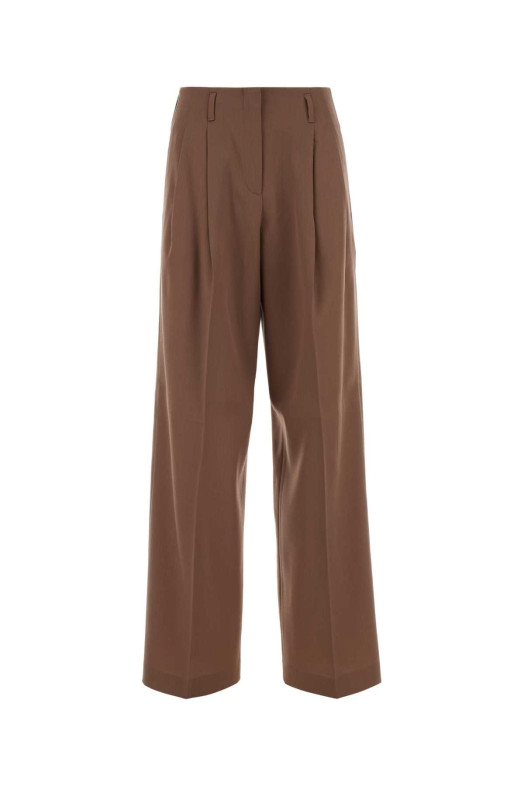 Antiqued pink wool wide-leg pant GOLDEN GOOSE DELUXE BRAND (GWP01203P002585)