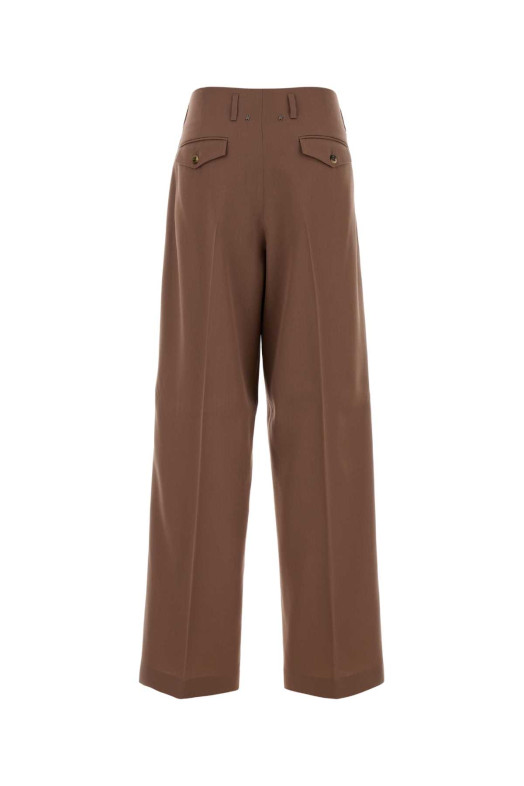 Antiqued pink wool wide-leg pant GOLDEN GOOSE DELUXE BRAND (GWP01203P002585)