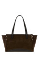 Chocolate suede Loafer handbag Red JW ANDERSON (HB0783LA0364)