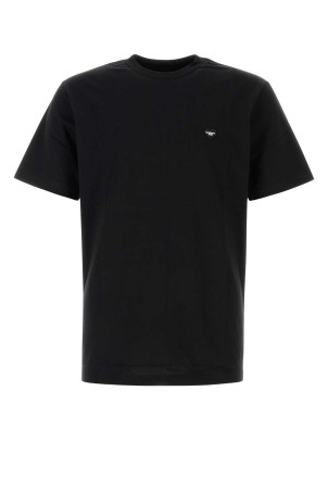 Black cotton S/S Small Heart T-shirt CARHARTT WIP (I037116)