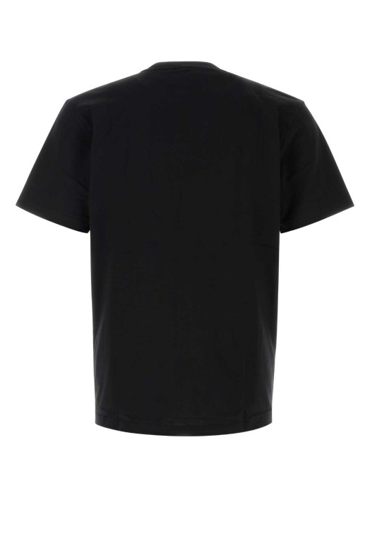 Black cotton S/S Small Heart T-shirt CARHARTT WIP (I037116)