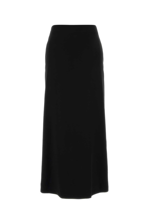 Black wool skirt JIL SANDER (J02MA0378J40356)