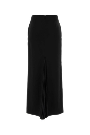 Black wool skirt JIL SANDER (J02MA0378J40356)