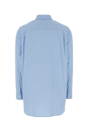 Light-blue poplin oversize shirt JIL SANDER (J03DL0223J45342)