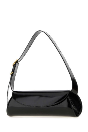 Black leather small Cannolo shoulder bag JIL SANDER (J07WD0023P9447)