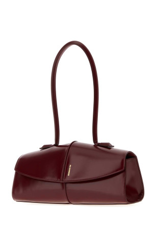 Tiziano red leather Linea shoulder bag JIL SANDER (J08ZH0104P9054)