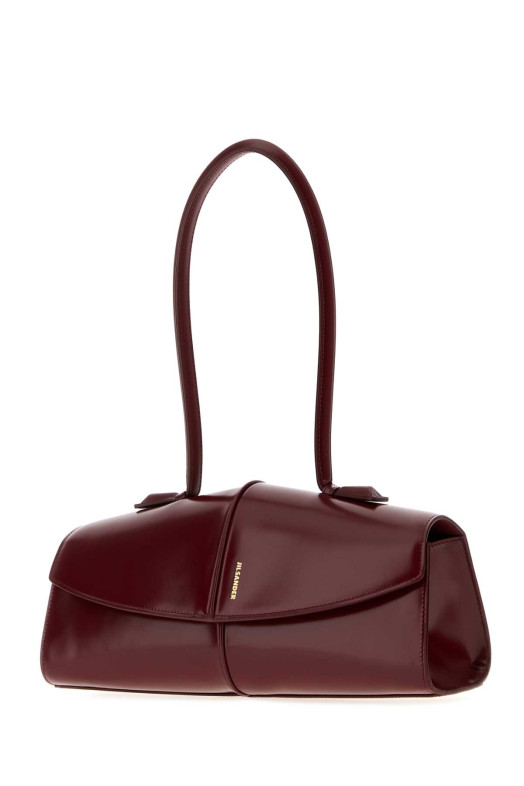 Tiziano red leather Linea shoulder bag JIL SANDER (J08ZH0104P9054)
