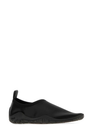 Black fabric Elbe slip ons JIL SANDER (J16WS0042P3742)