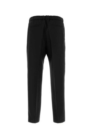 Black wool blend pant JIL SANDER (J21KA0011J41444)