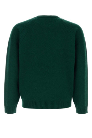 Bottle green wool sweater JW ANDERSON (KW1584YN0471)