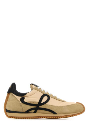 Two-tone canvas and suede Ballet Runner 2.0 sneakers LOEWE (M816282X10)