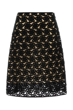 Black lace skirt Black MIU MIU (MG2683SOOO19SL)