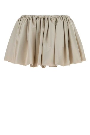 Sand jacquard mini skirt MIU MIU (MG2713SOOO1904)