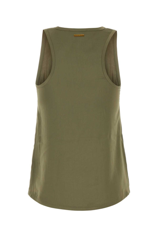 Green satin tank top MICHAEL BY MICHAEL KORS (MT640TXAYJ)
