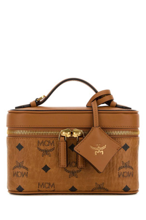 Printed canvas Aren handbag MCM (MWRGSTA02)