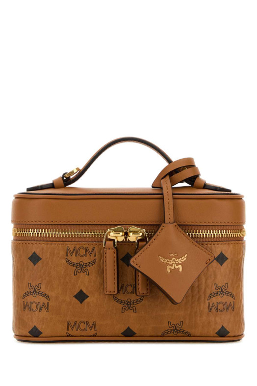 Printed canvas Aren handbag MCM (MWRGSTA02)