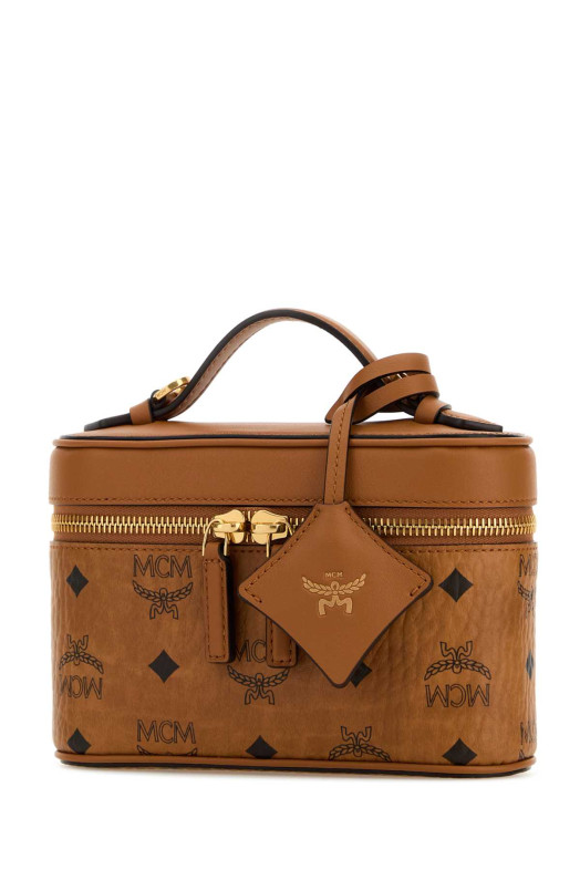 Printed canvas Aren handbag MCM (MWRGSTA02)