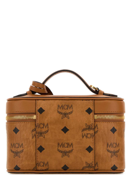Printed canvas Aren handbag MCM (MWRGSTA02)