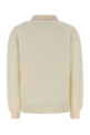 Cream wool blend Highland polo shirt BLAZE (PUKNI13WOO)