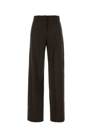 Chocolate wool blend pant Brown LOEWE (S359Y04XJG)
