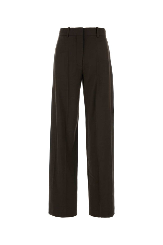 Chocolate wool blend pant Brown LOEWE (S359Y04XJG)