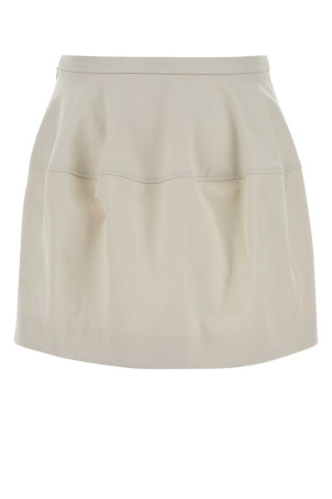 Ivory cotton blend skirt Beige LOEWE (S359Y08XBU)