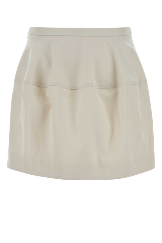 Ivory cotton blend skirt Beige LOEWE (S359Y08XBU)