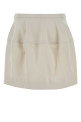 Ivory cotton blend skirt Beige LOEWE (S359Y08XBU)
