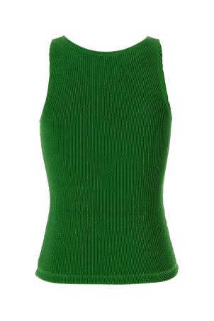 Grass green stretch nylon tank top Green LOEWE (S359Y23XB6)