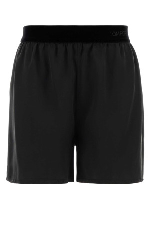 Black satin shorts TOM FORD (SH0080FAX1720)