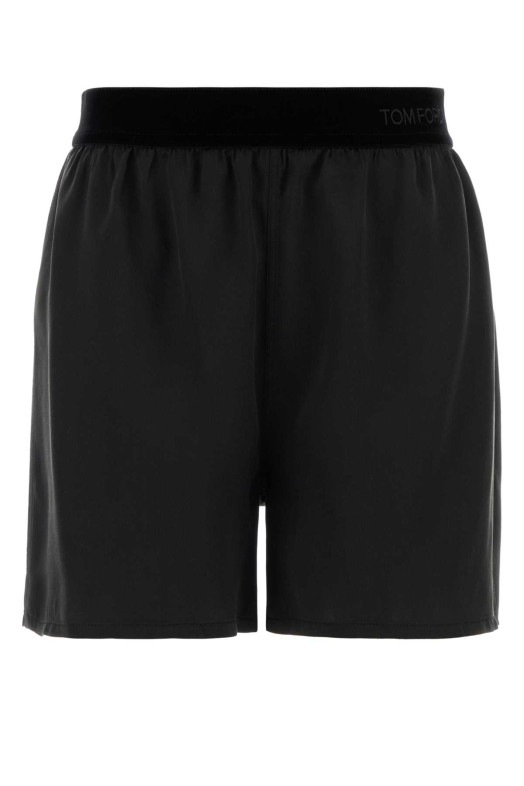 Black satin shorts TOM FORD (SH0080FAX1720)
