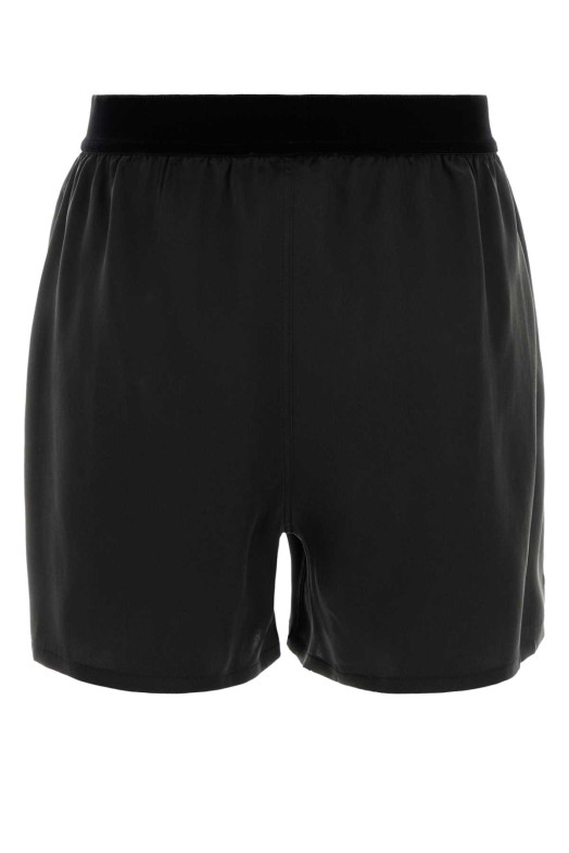 Black satin shorts TOM FORD (SH0080FAX1720)