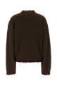 Brown cashmere Plain sweater UMA WANG (UK7152)