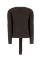 Brown stretch modal Tibi t-shirt UMA WANG (UP1036)
