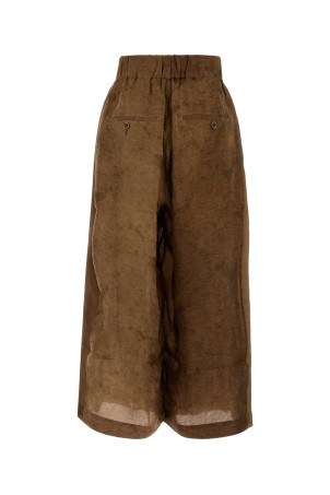 Biscuit viscose blend Poetic wide-leg pant UMA WANG (UP3008)