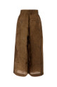 Biscuit viscose blend Poetic wide-leg pant UMA WANG (UP3008)