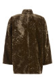 Brown velvet Kika blazer UMA WANG (UP6016)
