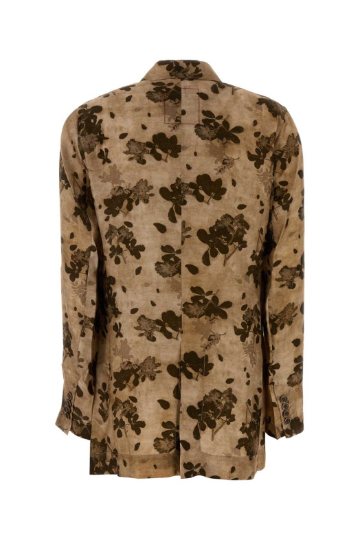 Printed satin Khloe blazer UMA WANG (UP6026)