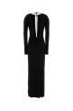 Black jersey long dress MARINE SERRE (WDR410ACJER0082)