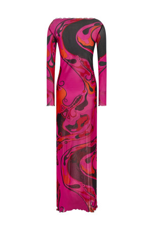 'Orchidee' dress Fuchsia