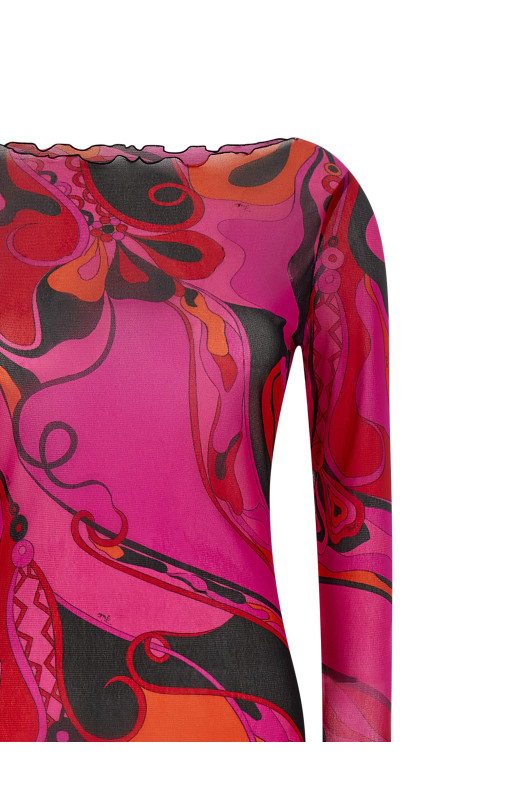 'Orchidee' dress Fuchsia