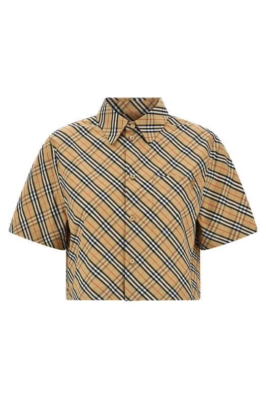 'B Shield' check shirt Multicolor