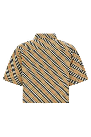 'B Shield' check shirt Multicolor