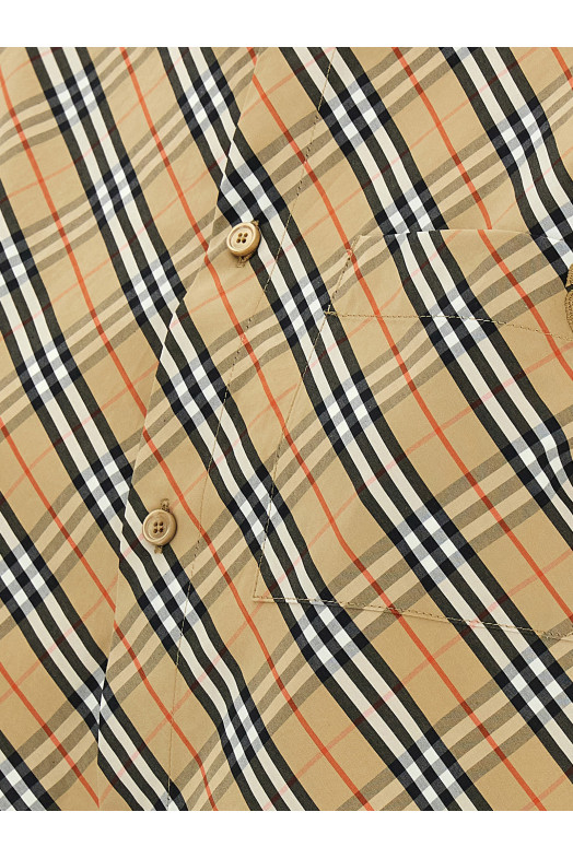 'B Shield' check shirt Multicolor
