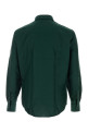 Bottle green oxford shirt AMI (HSH878CO0210)