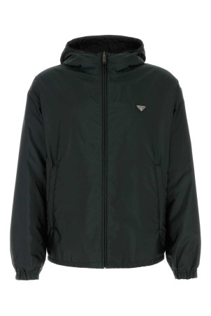 Slate Re-Nylon jacket PRADA (SGD108SOOO6410)