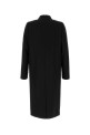 Черное шерстяное пальто Black PRADA (UC587ISOOO6114)