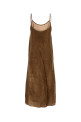 Brown viscose blend Anaya dress UMA WANG (UP5012)