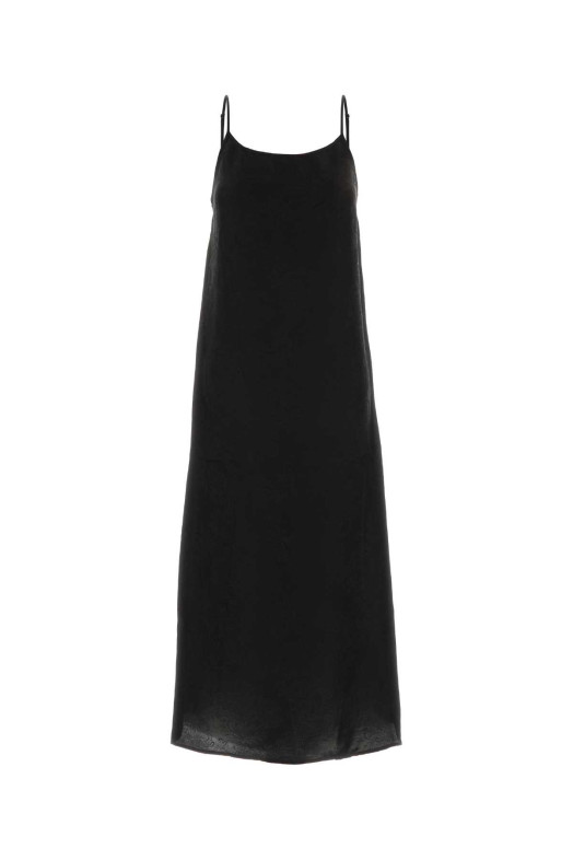 Black viscose blend Anaya dress UMA WANG (UP5012)