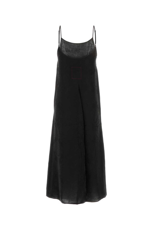 Black viscose blend Anaya dress UMA WANG (UP5012)